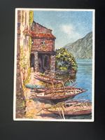 AK 1935 Künstlerkarte Gandria Lugano      (G400)
