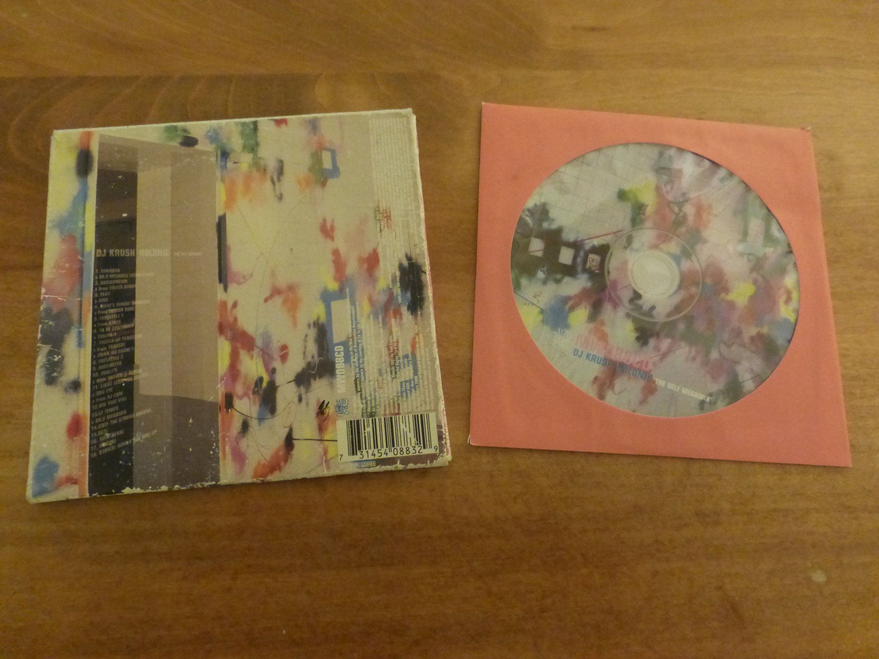 CD: DJ Krush Holonic the self Megamix CD – Usato da Zumikon venduto da psisound 1