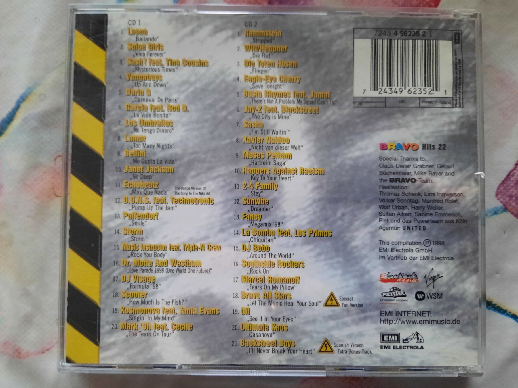CD: CD Bravo Hits 22 – Usato da Pully venduto da bro_n52j 1