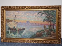 Oelgemaelde Venedig H.Keller 1933