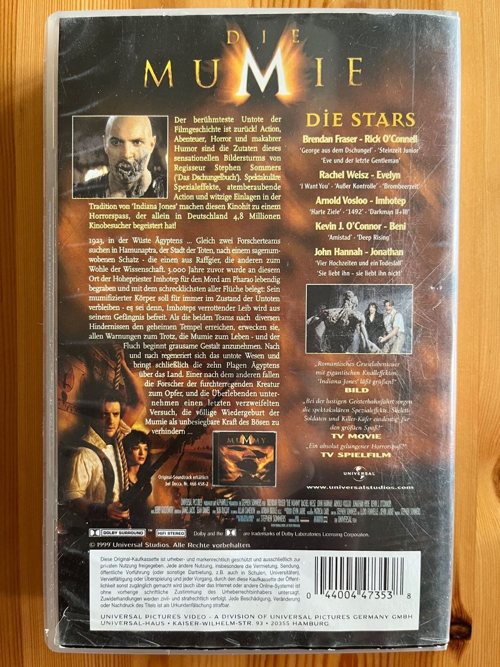 Tutti i VHS: VHS Die Mumie – Usato da Zürich venduto da Gurkis 3