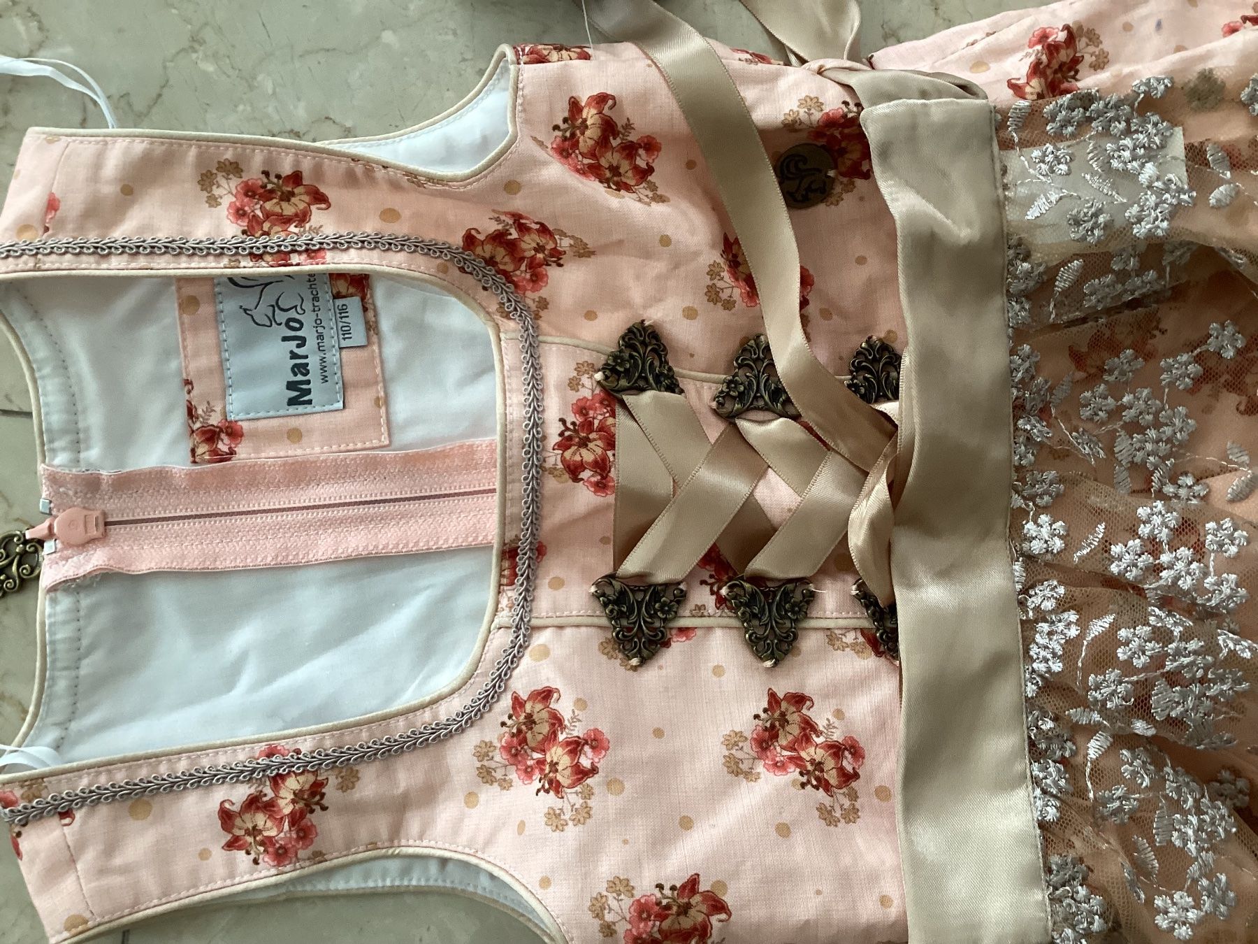 Vestiti & Gonne: Marjo Girls Dirndl – Nuovo (secondo la descrizione) da Flüelen venduto da ne08 1