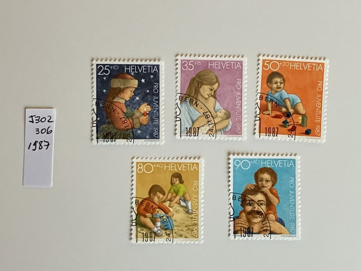 Tutti i francobolli: Pro Juventude 1987 – Usato da Riehen venduto da vernizi