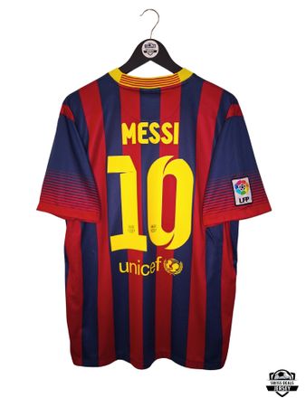 MESSI #10 Original FC Barcelona 2013-14 Home Trikot