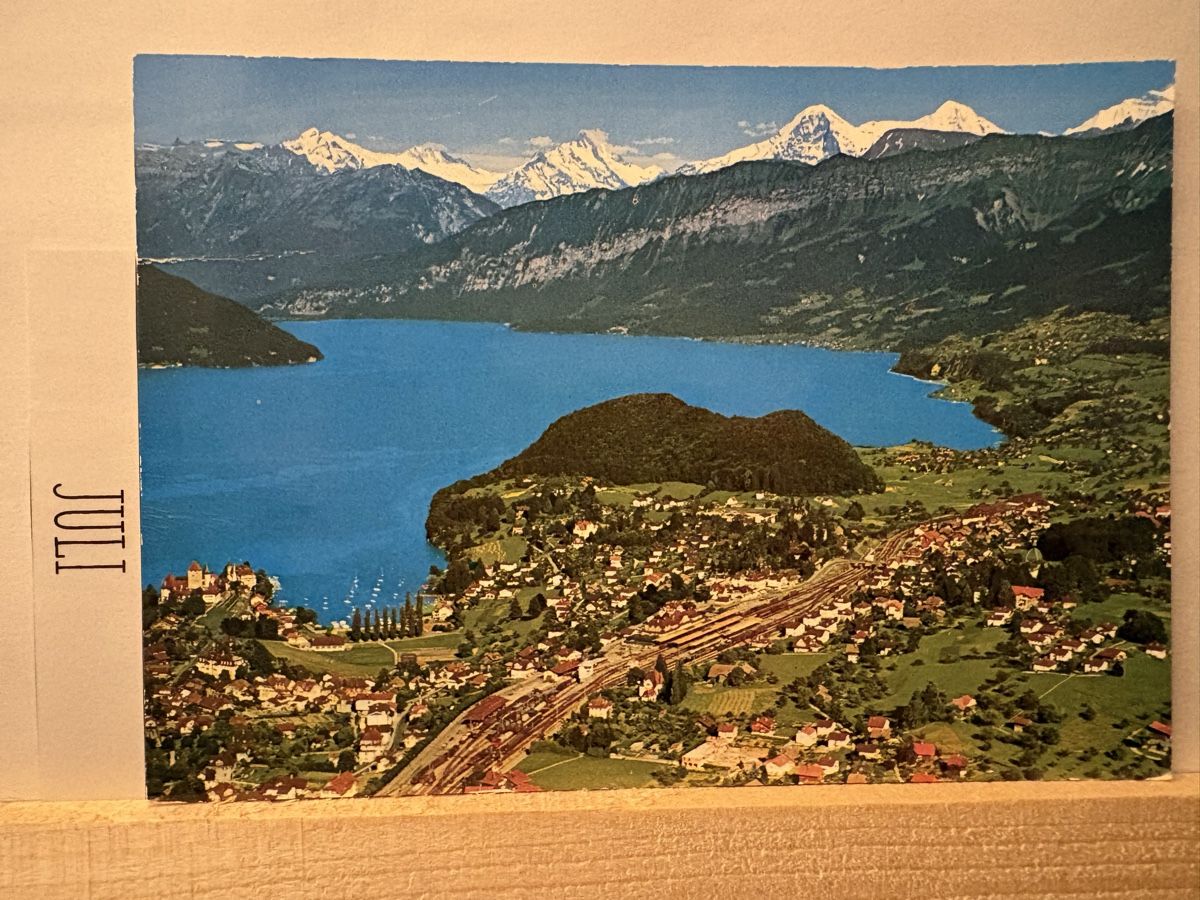 Cartoline postali: AK von Spiez – Usato da Rümlang venduto da Kartenpost1