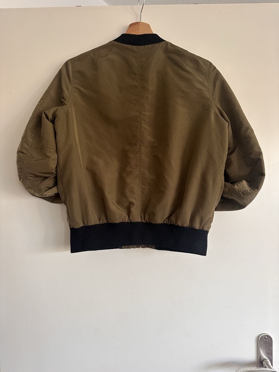 Stradivarius Giacche: Stradivarius Bomber Jacke, Khaki, Gr. S – Usato da Winterthur venduto da whatdreamz 1
