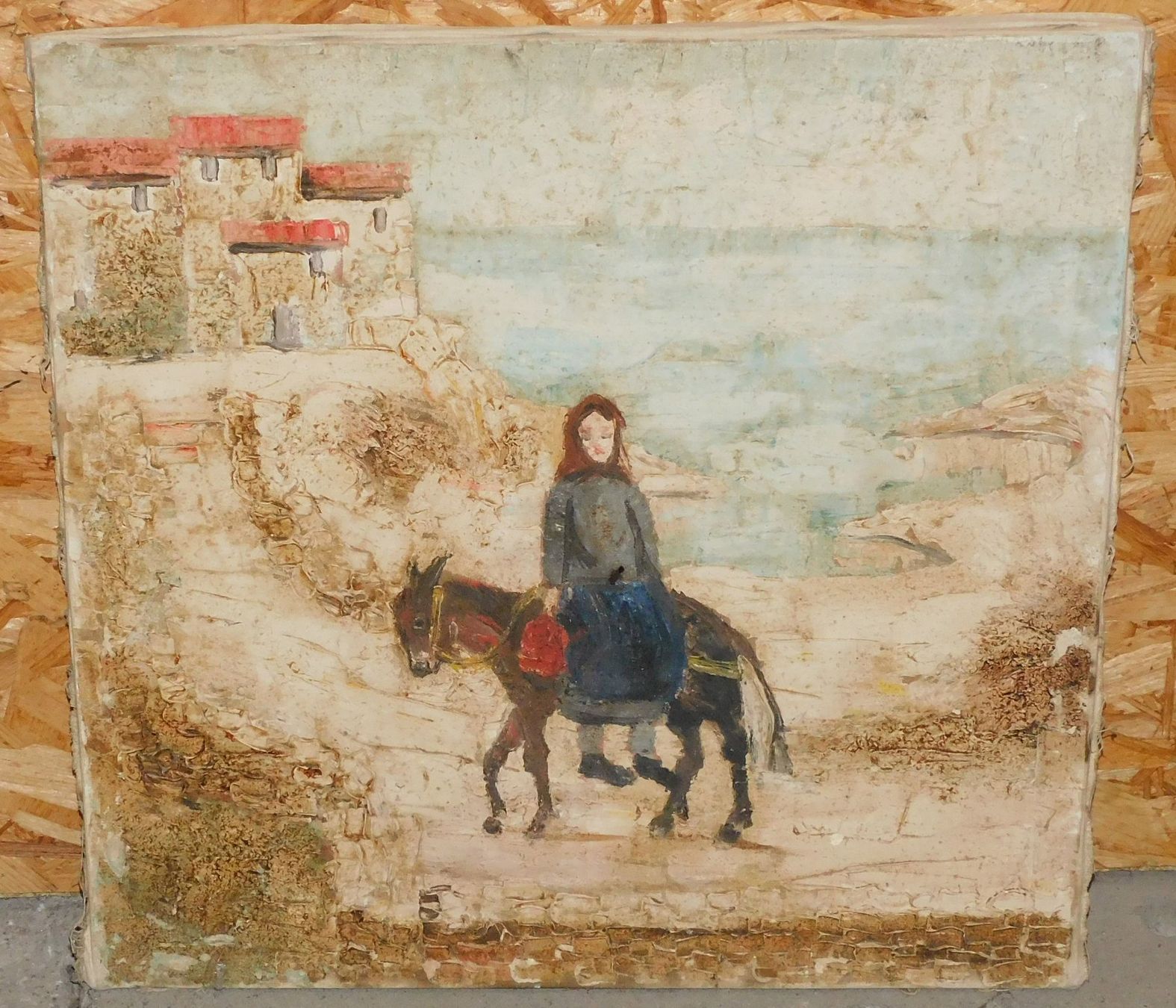 Dipinti: Kunst Ölgemälde 50 X 50 cm signiert – Usato da Sursee venduto da 76 8