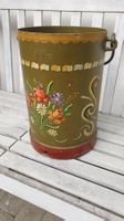 Milchkanne mit Bauernmalerei - Vintage
