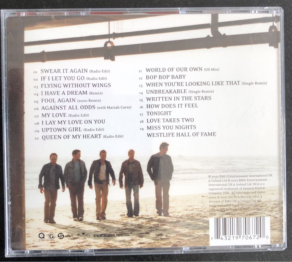 CD: Westlife Unbreakable Vol. 1 Greatest Hits CD – Usato da Hinwil venduto da anj_w882 1