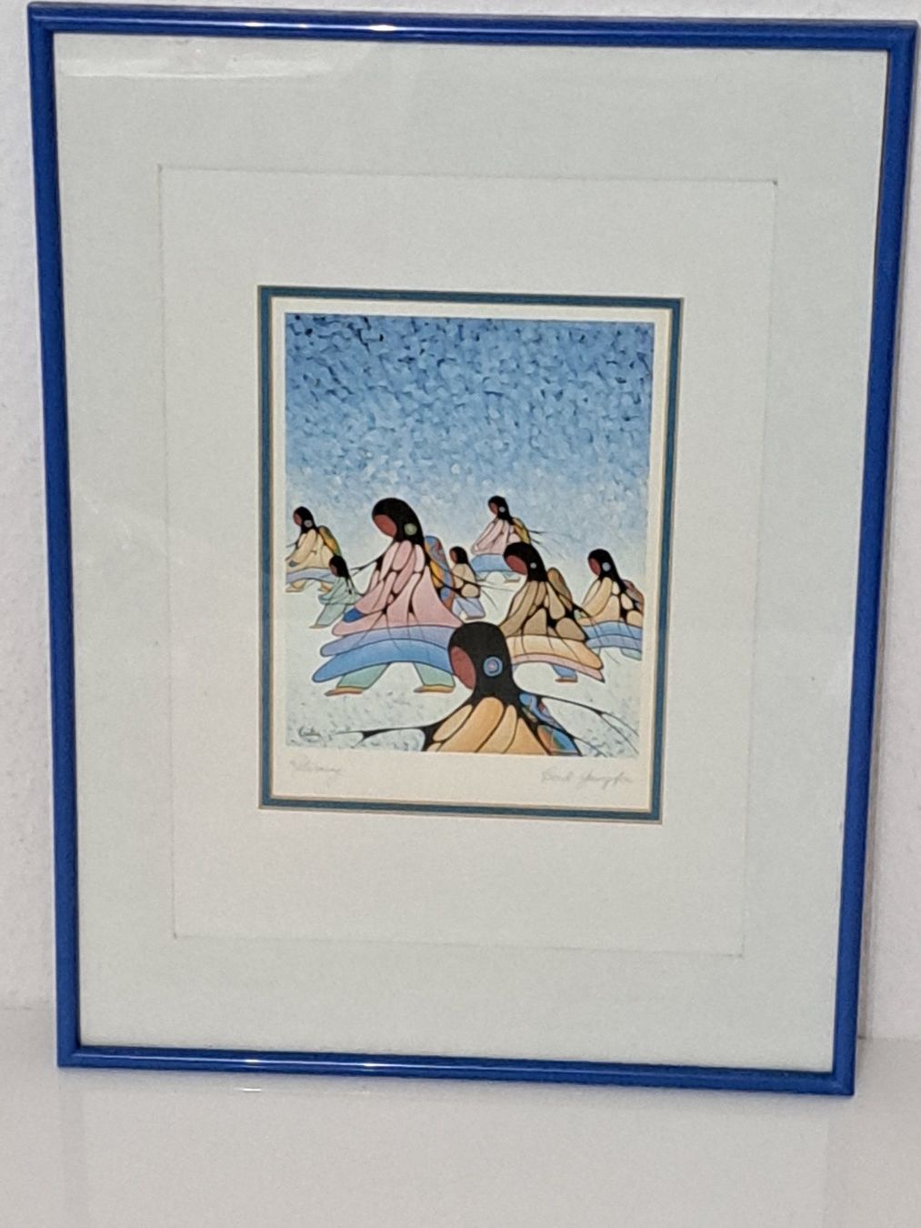 Grafiken & Lithographien: Returning Kanada Indianer Cecil YoungFox Signiert – Gebraucht aus Birsfelden von oleros