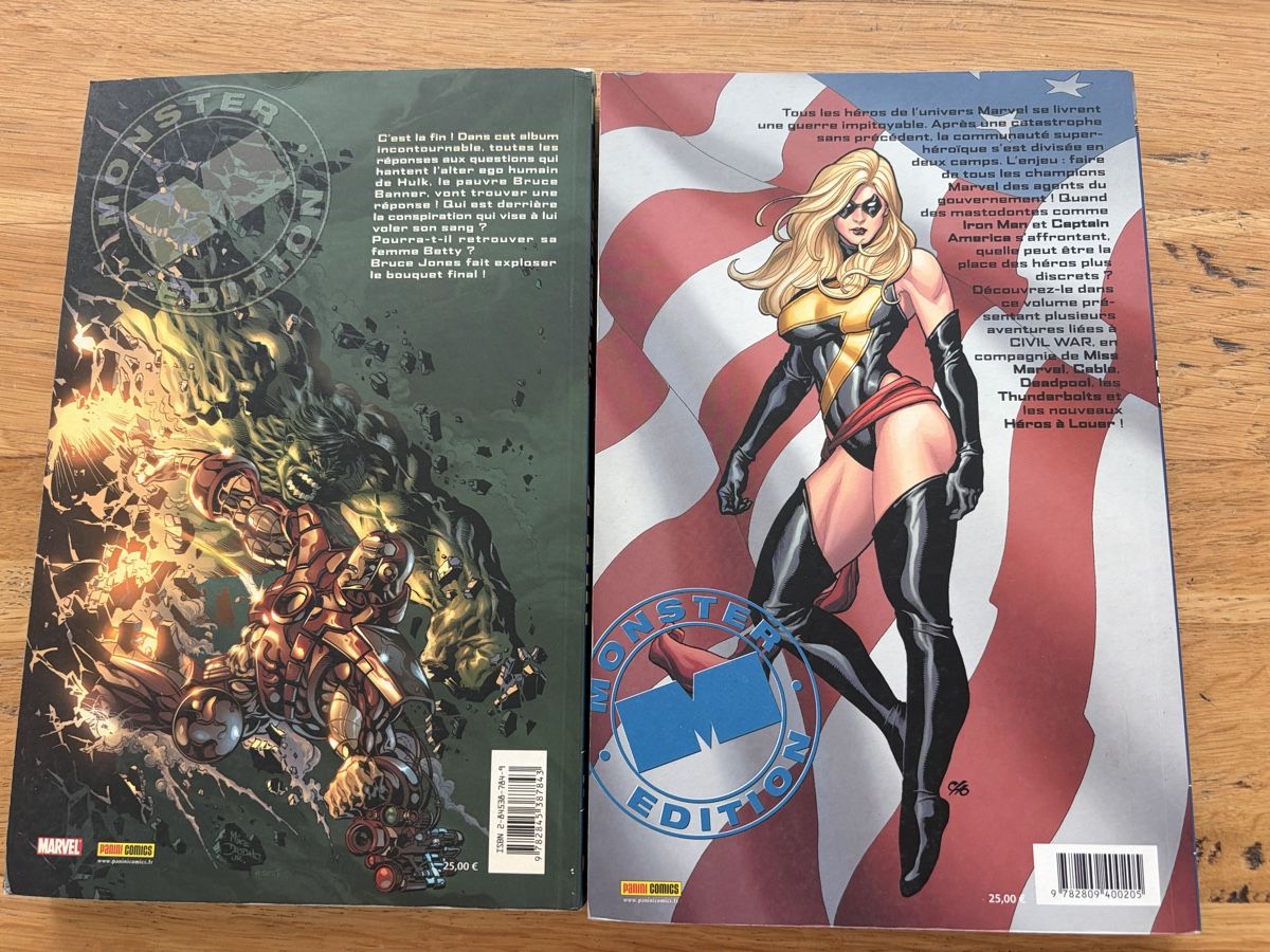 Fumetti:  Marvel Comics de la collection Monster Edition. – Usato da Echallens venduto da leo_dk2d 1