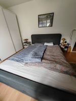 Modernes Bett mit Stauraum & incl. Matratze 200x160 Grau