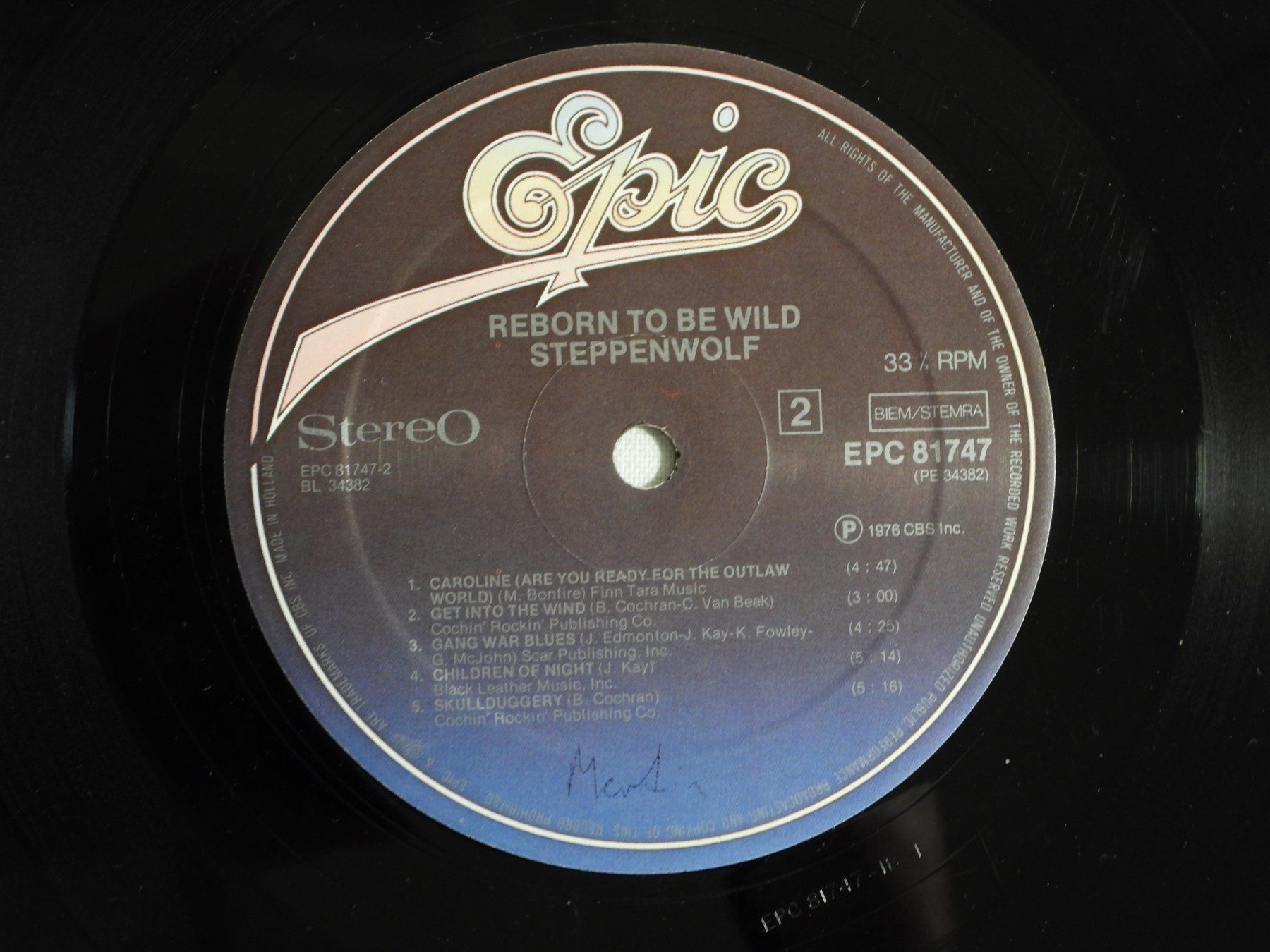 Dischi in vinile: Steppenwolf - Reborn To Be Wild LP 1976 – Usato da Dübendorf venduto da mar_85sd 3