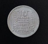 10 Francs Münze Frankreich 1947