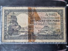South Africa - One Pound 17.11.1941