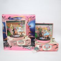 1993 Barbie Musikdose Plattenspieler Rock-N-Roll