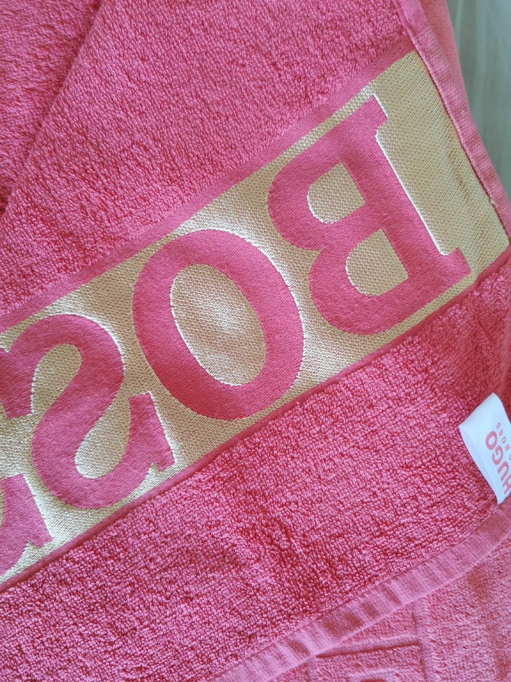 Hugo Boss Teli da bagno: Hugo Boss Strand Tuch – Nuovo (secondo la descrizione) da Schlieren venduto da vlalif 1