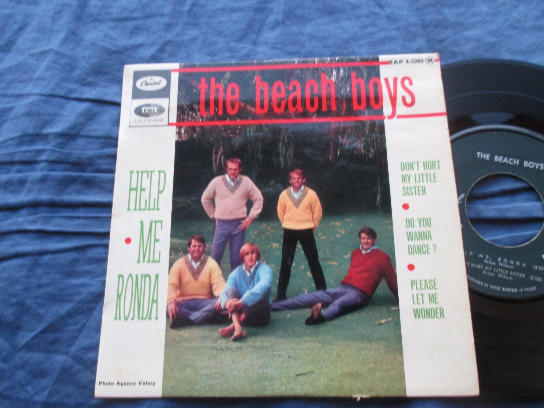 Schallplatten: The Beach Boys EP Help Me Rhonda – Gebraucht aus Colombier NE von Nevenma