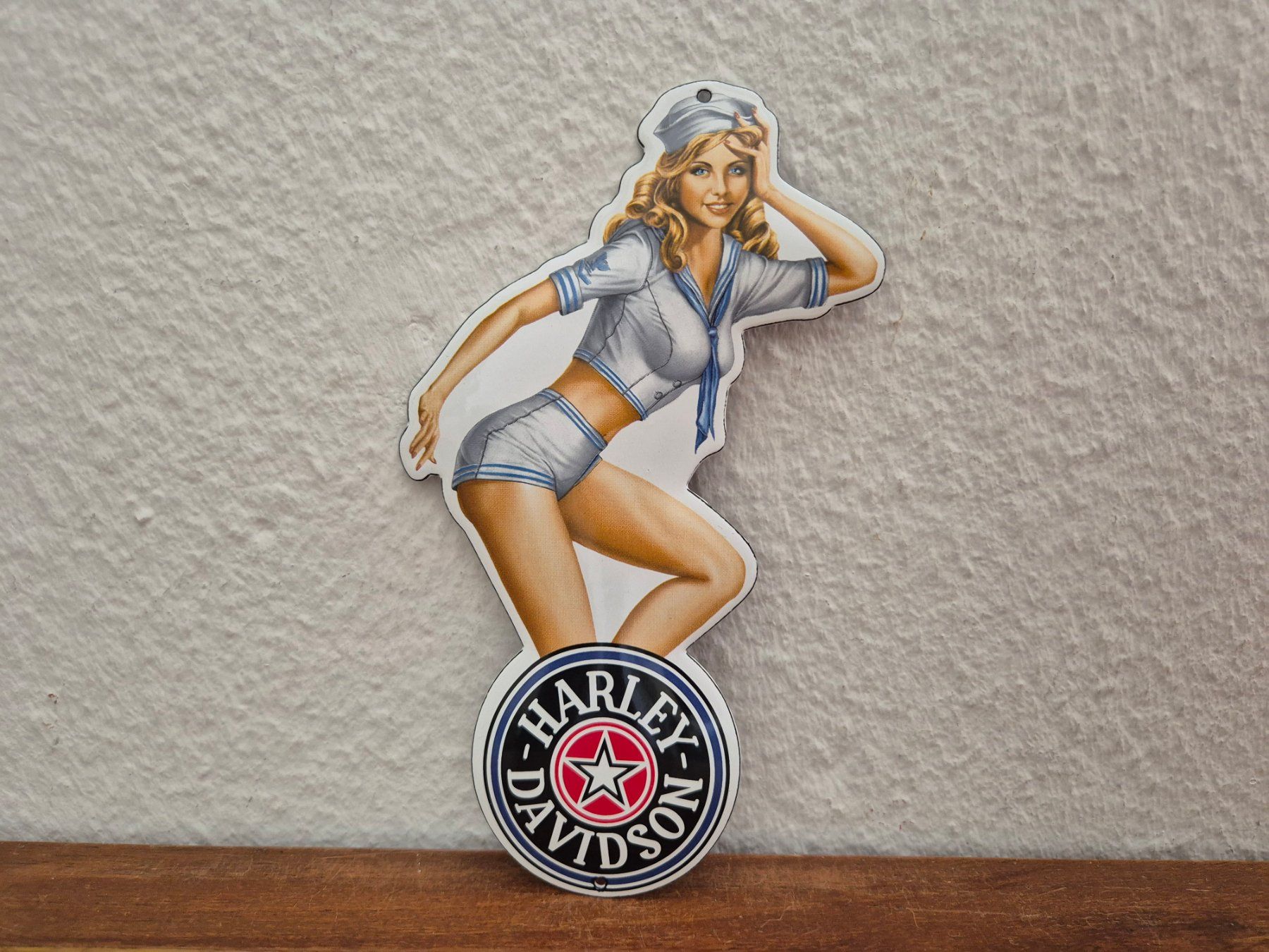 Harley-Davidson Schilder: Emailschild Harley Davidson Motorrad Service Emaille Schild – Neu (gemäss Beschreibung) aus Schaffhausen von pfanis09
