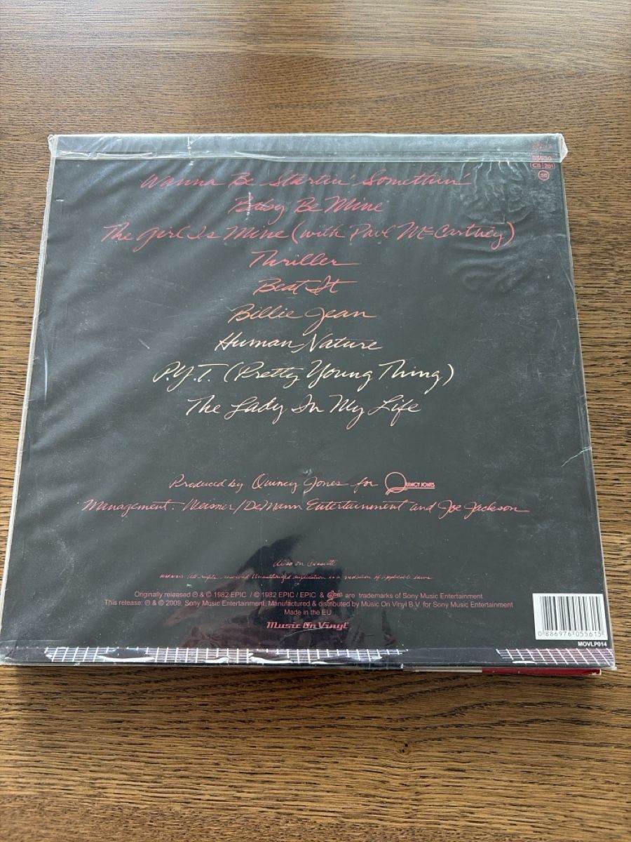 Schallplatten: Michael Jackson  Vinyl  – Gebraucht aus Glattpark(Opfikon) von sundance1977 1