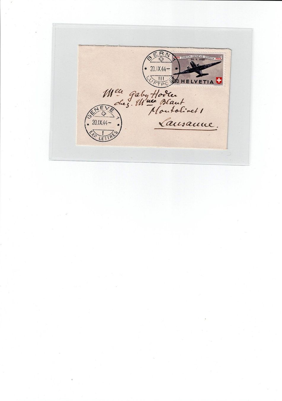 Tous les timbres: Schweiz, 9 Flugpostbelege 3 – D'occasion à Hinteregg par McCharly01 9