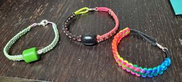 3 Stk. Armbänder oder Fussbänder.