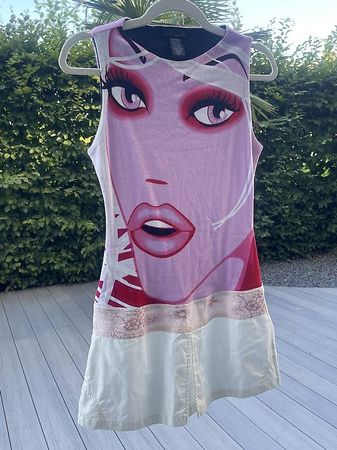 Custo Barcelona Kleid - Y2K Kultmarke