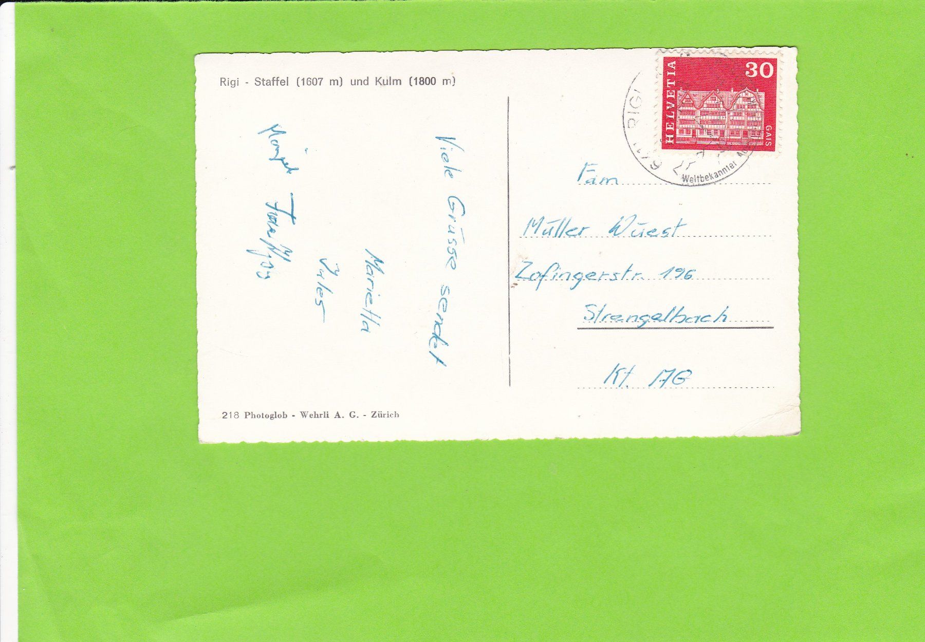 Cartes postales: Rigi-Staffel – D'occasion à St. Peterzell par neckertal 1