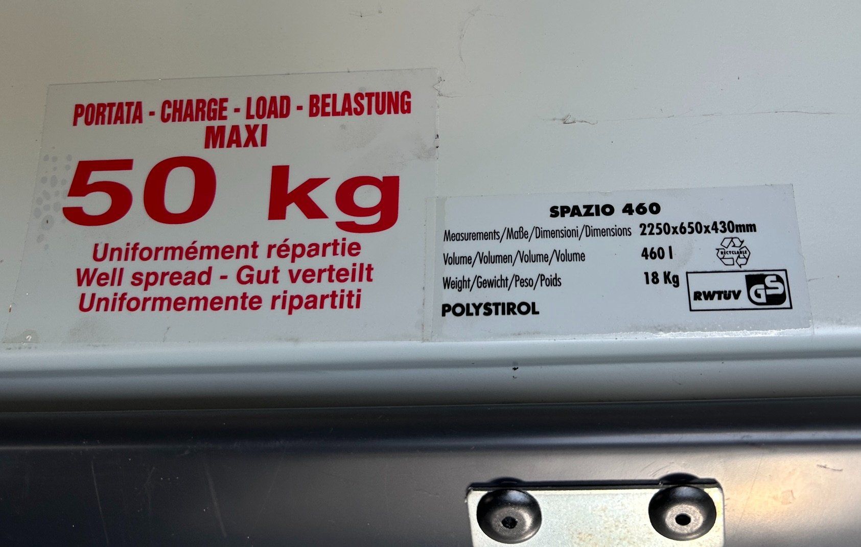 Box da tetto: Dachbox, Skibox – Usato da Lostorf venduto da Novolo 4