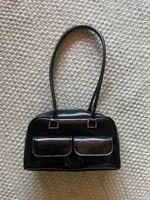 Sac à main noir baguette