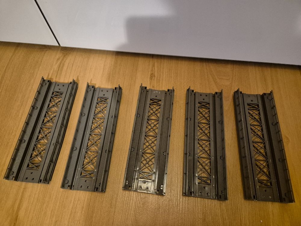 Märklin 7268 Brücke Rampenstück gerade 5 stk M und K Gleis (Gebraucht ...