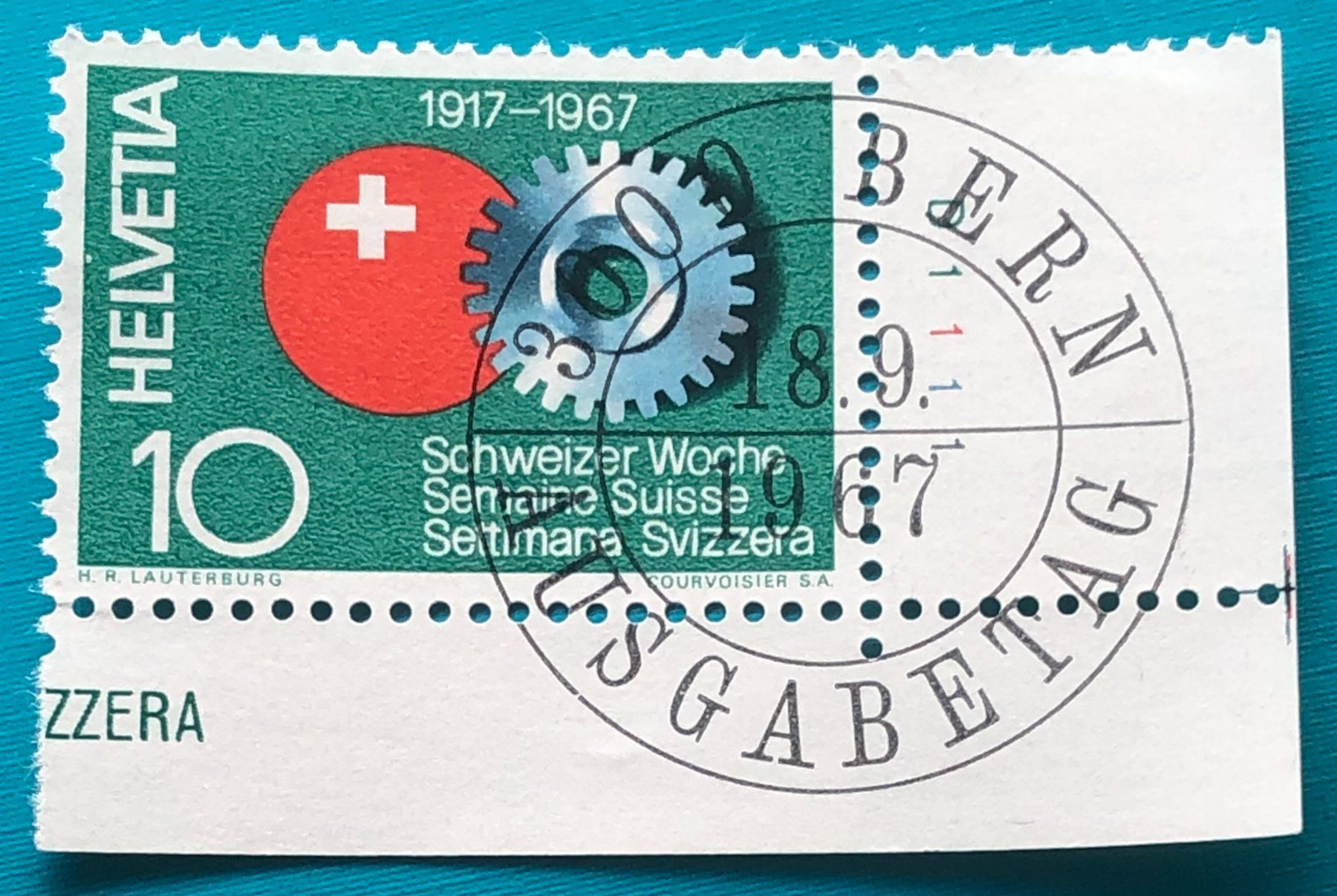 Tutti i francobolli: Nr.449 mit Vollstempel  Bern – Usato da Aarau venduto da Billa007