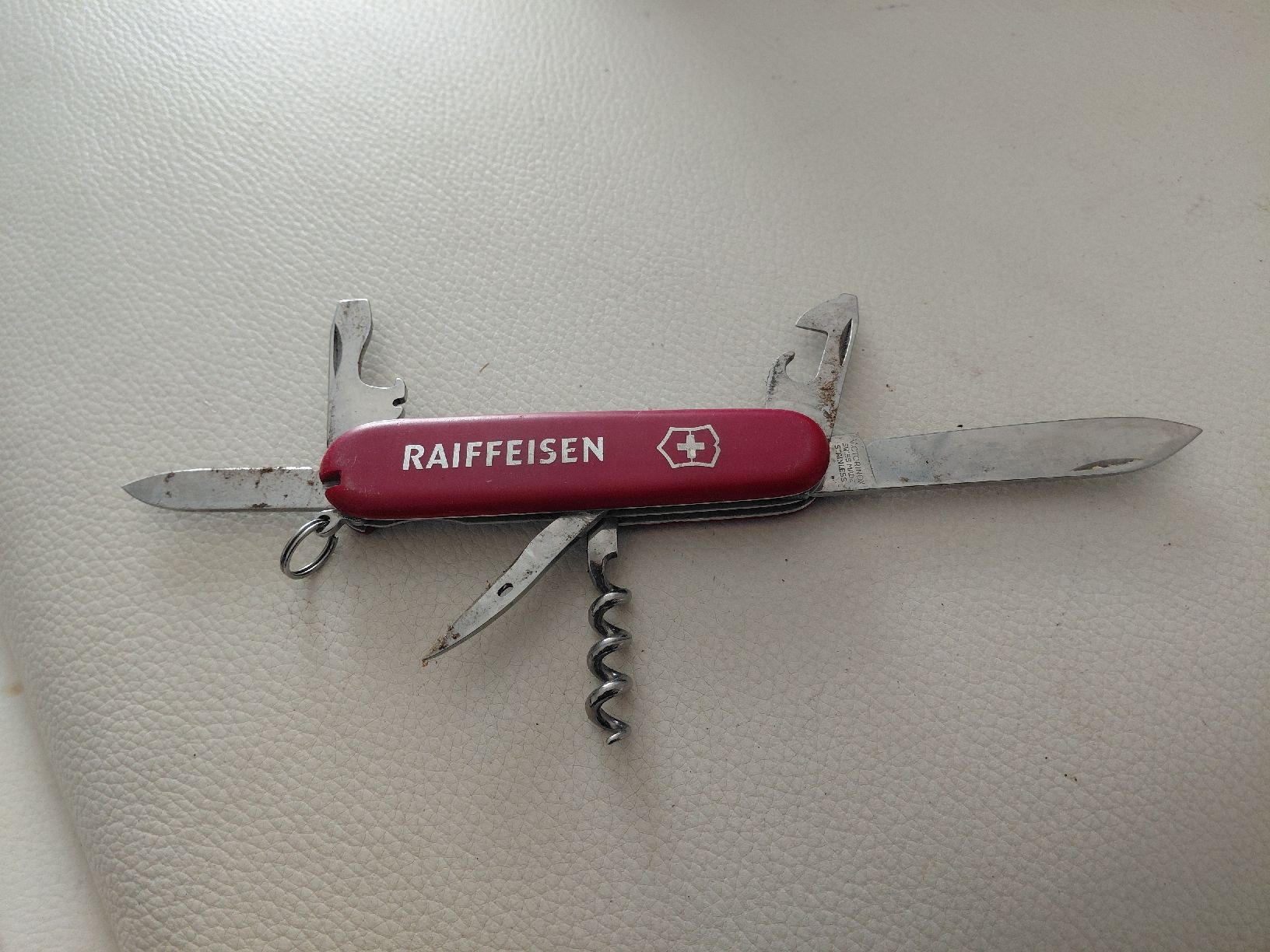 Victorinox Taschenmesser: Victorinox Sackmesser, Raiffeisen & OVCA, Top! – Gebraucht aus Belp von mar_76s8