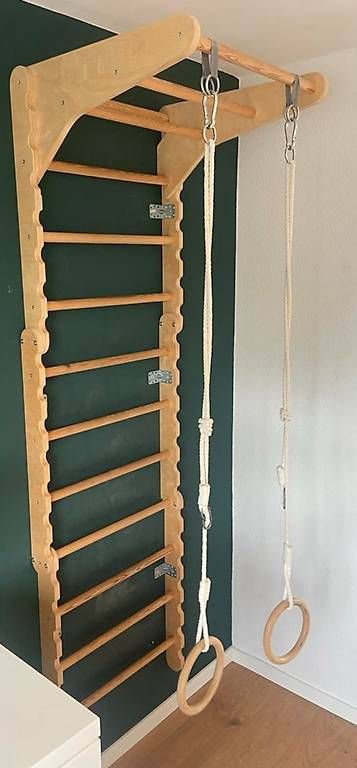 Pareti & prese d'arrampicata: Sprossenwand Kinderzimmer  – Usato da Rebstein venduto da Dom-Grab_83