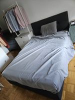 IKEA Bett 140x200cm. Upholstered bed with mattress