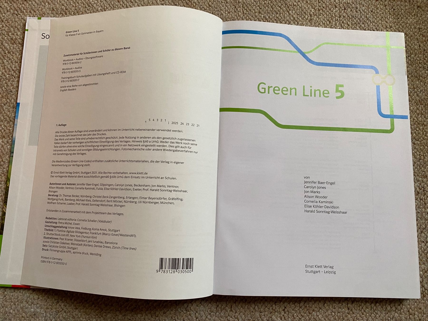 Livres: Green Line 5 – D'occasion à Ebmatingen par 777_cq5g 2