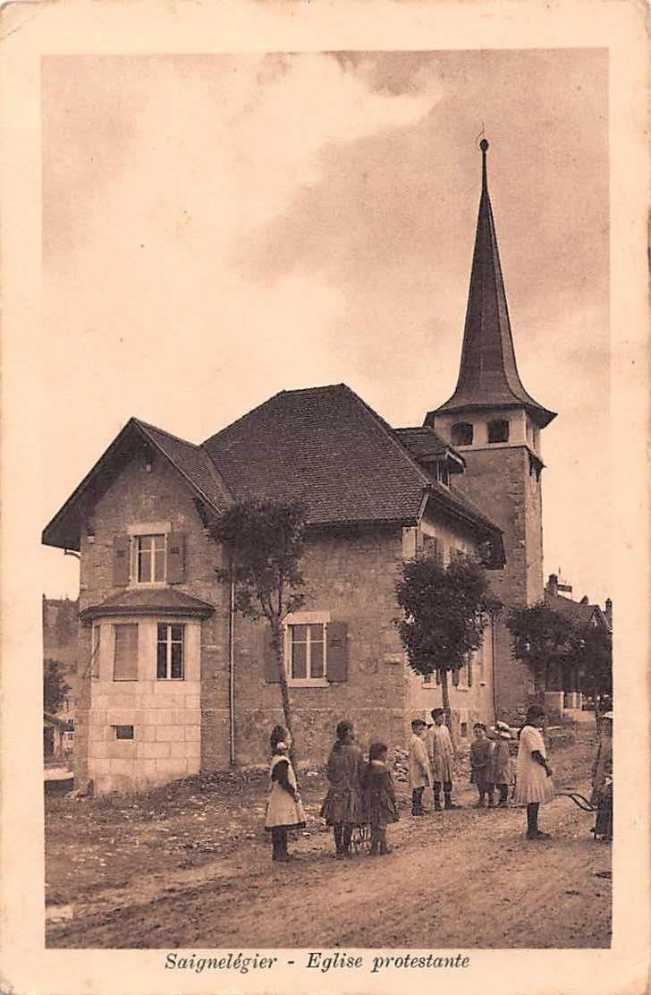 Cartoline postali: Souvenir de SAIGNELEGIER 1910 – Usato da Winterthur venduto da SchatzchischtliWinti