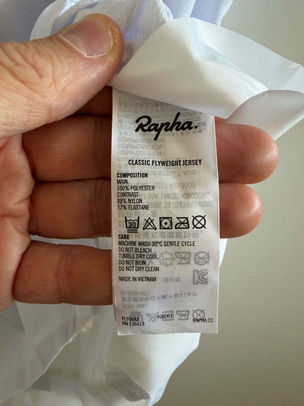 Rapha Canottiere & Pantaloni: Rapha Classic Flyweight Jersey in Large – Usato da Ennetbaden venduto da miboo 3