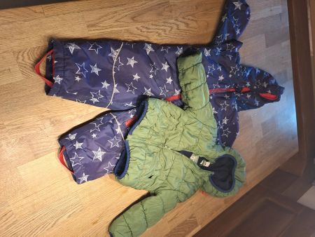 Skideress und Winterjacke Junge 86-92