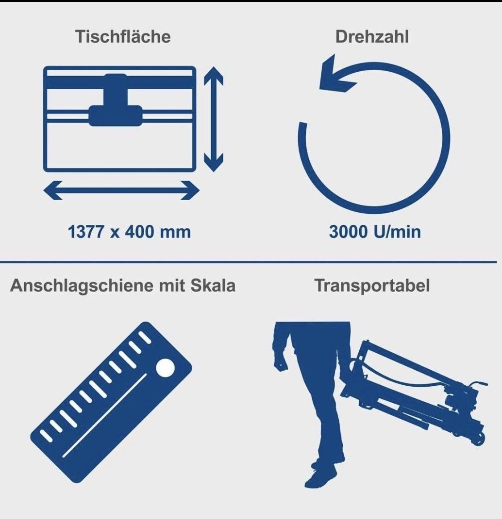 Tutte le macchine: Fliesenschneider Hansmann oder Scheppach – Nuovo e nell'imballaggio originale da Walliswil b.Wangen venduto da papillon031 6