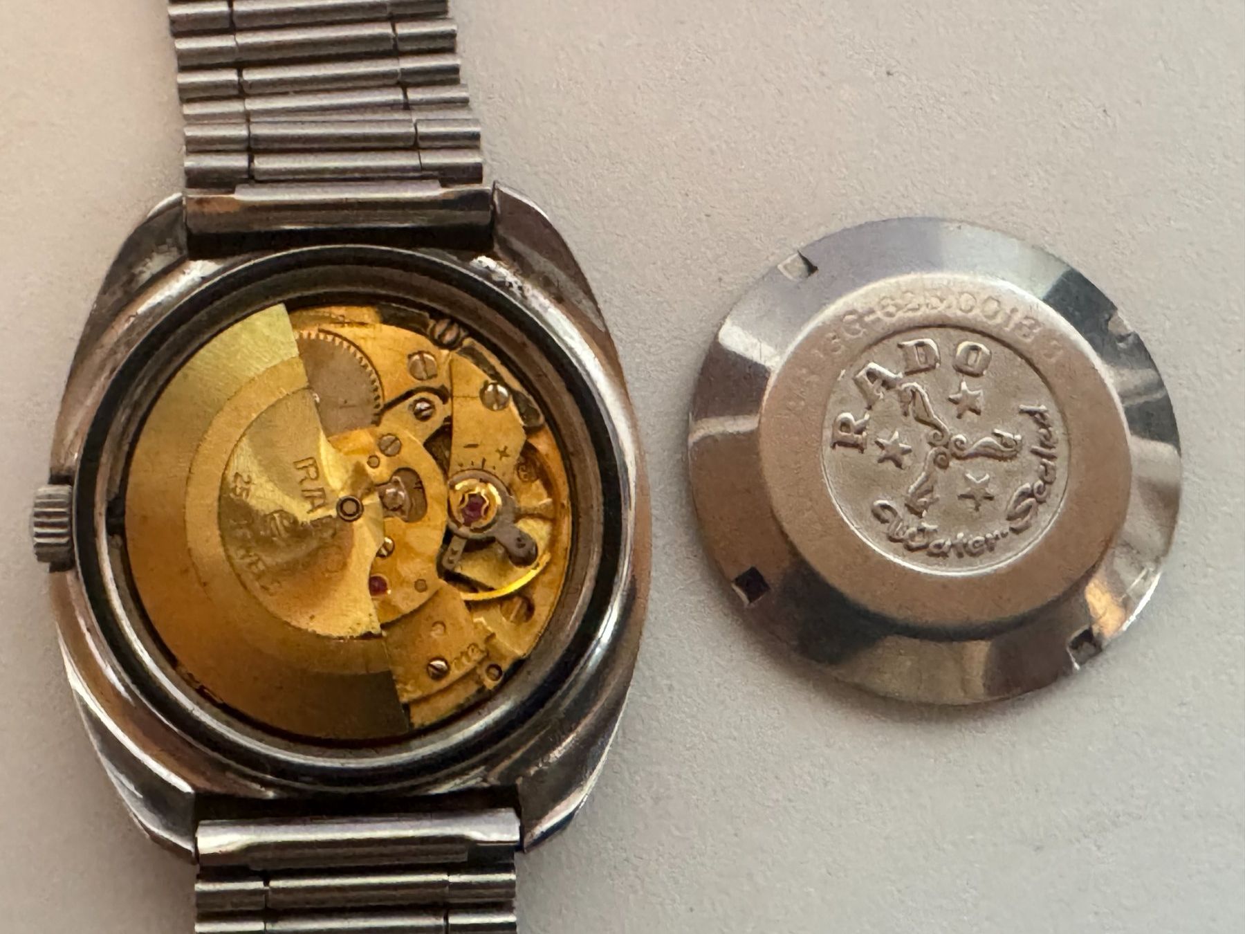 Rado Orologi: RADO DIASTER  AUTOMATIK  LÄUFT – Usato da Schüpfen venduto da TOY-58 1