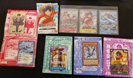 One Piece V Jump Oct. Promo Cards