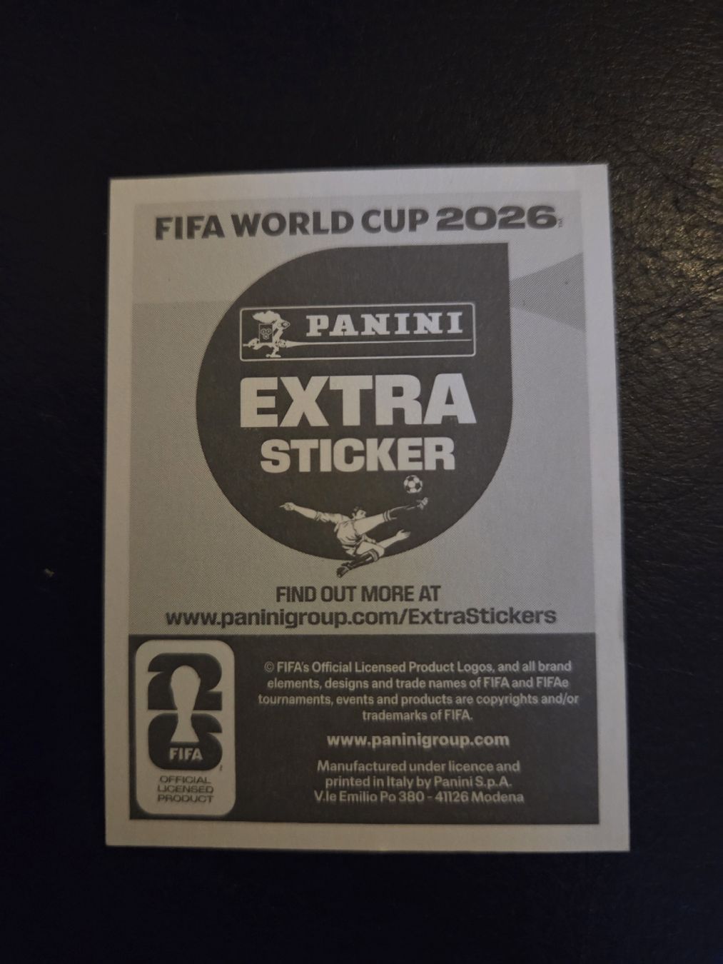 Aufkleber: Federico Valverde Silber, Panini Special Sticker – Gebraucht aus Riehen von str_2msn 1