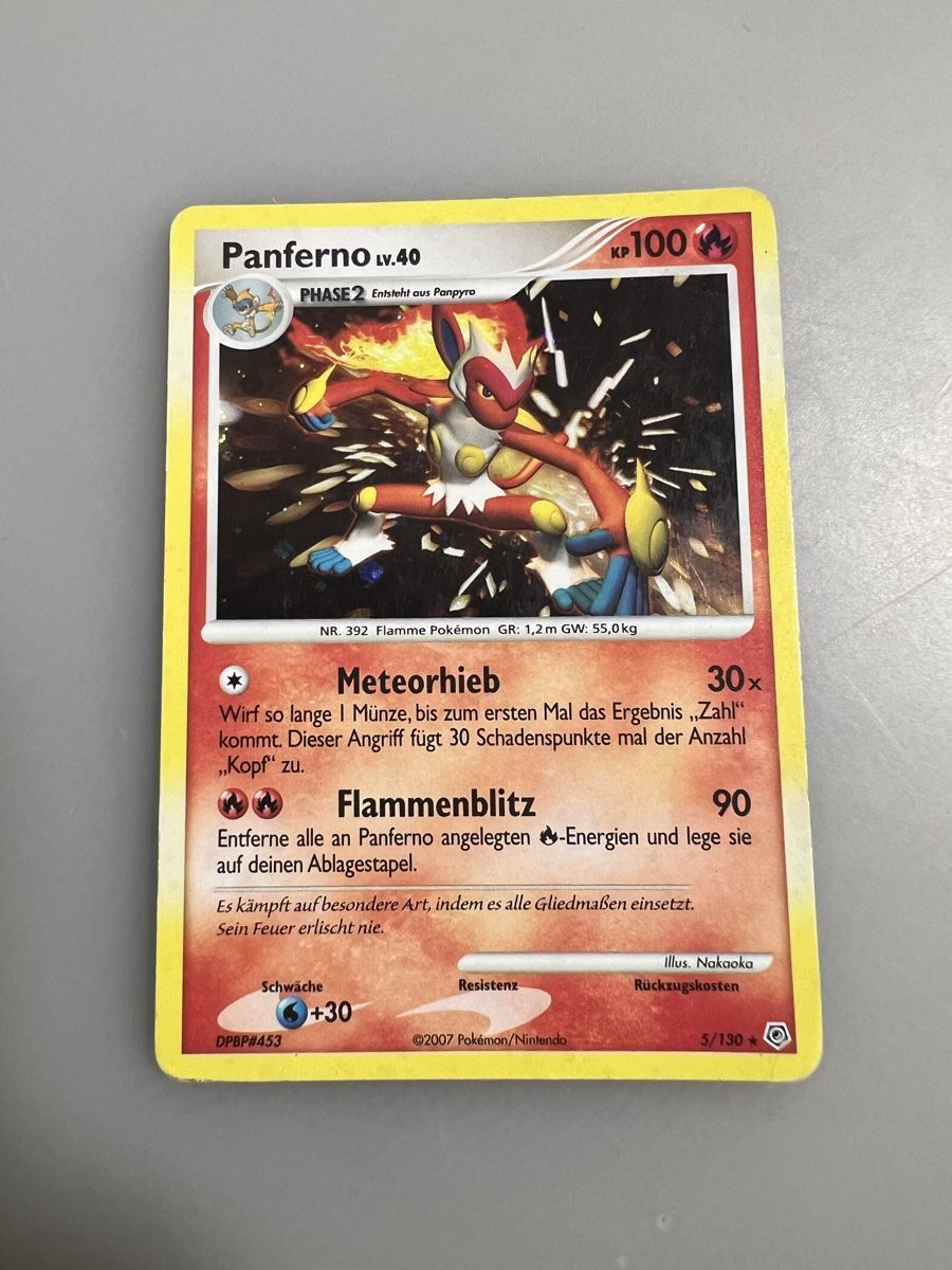 Pokémon Cartes à collectionner: Panferno – D'occasion à Muttenz par Michugee97