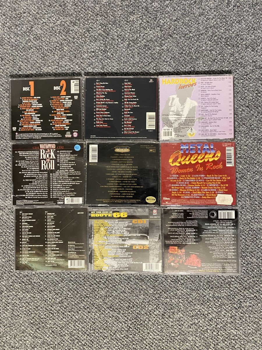 CDs: 23 CD Sampler, Hard and Heavy Rock – Gebraucht aus Diessbach b. Büren von cowansville 2