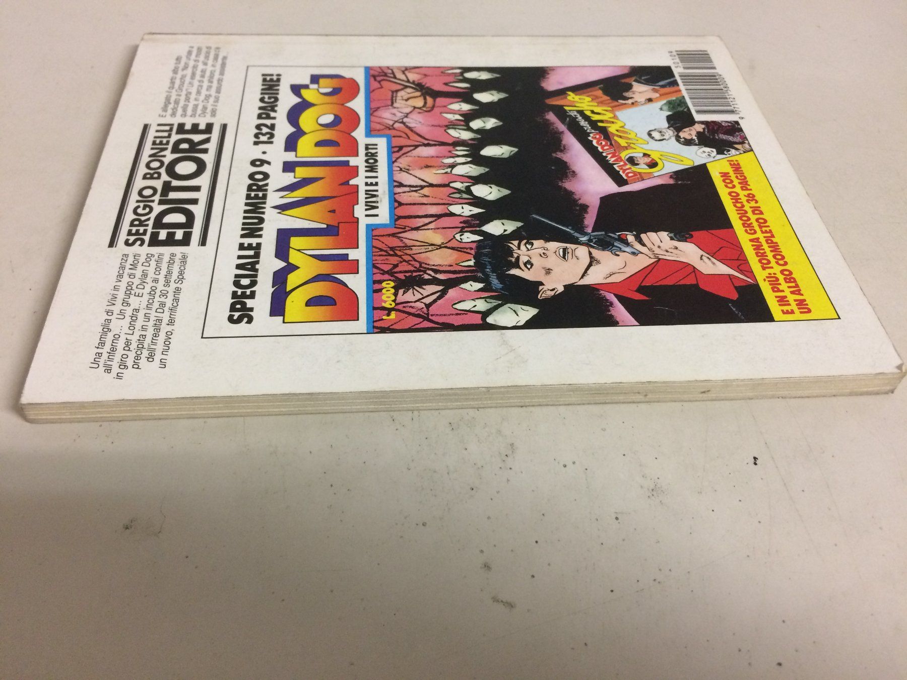 Fumetti: DYLAN DOG  # 109 IL VOLO DELLO STRUZZO  Sergio Bonelli‪ 1995 – Usato da Vezia venduto da Aquarius_Age 3
