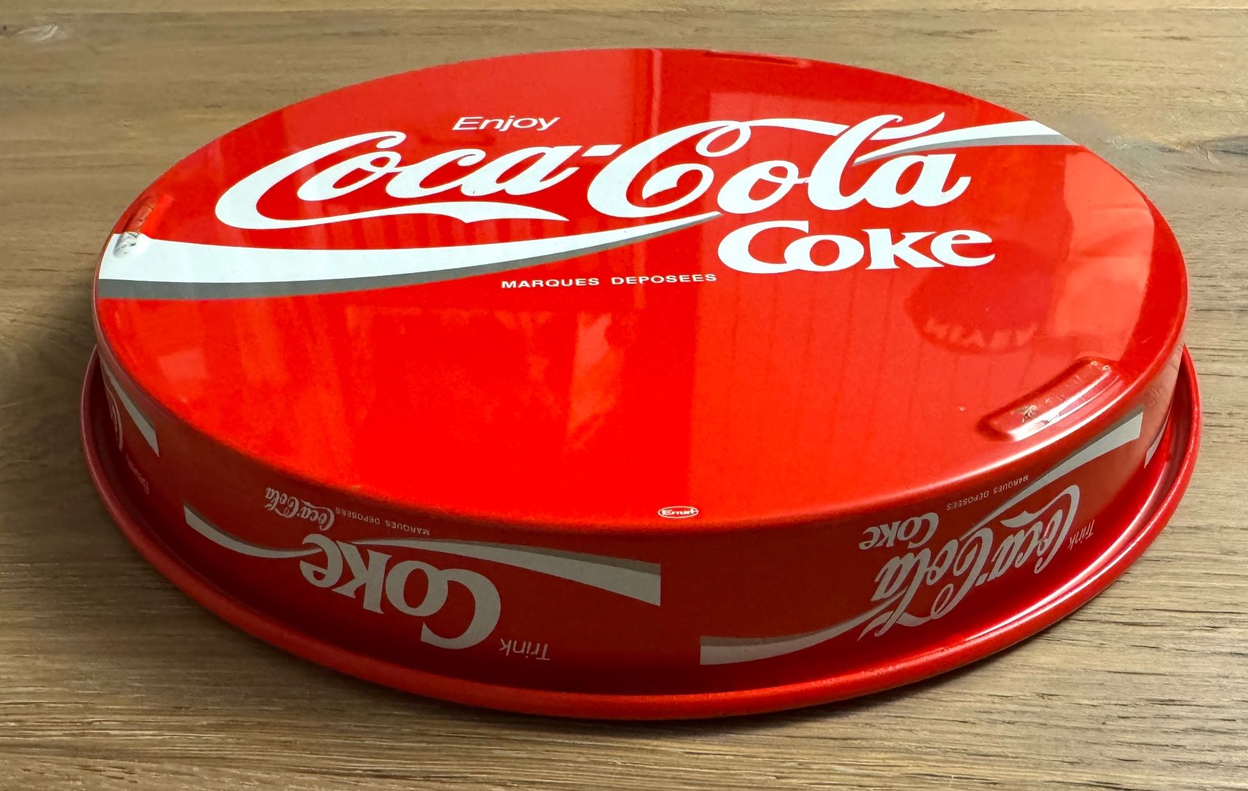 Untersetzer: Sehr schönes Serviertablett Coca Cola vintage – Gebraucht aus Rothrist von Luckywinner 3
