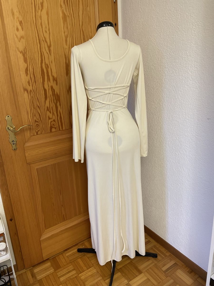 Vestiti: Elegantes, elfenbeinfarbenes Kleid, XS – Nuovo (secondo la descrizione) da Dittingen venduto da nje_9nlt 2