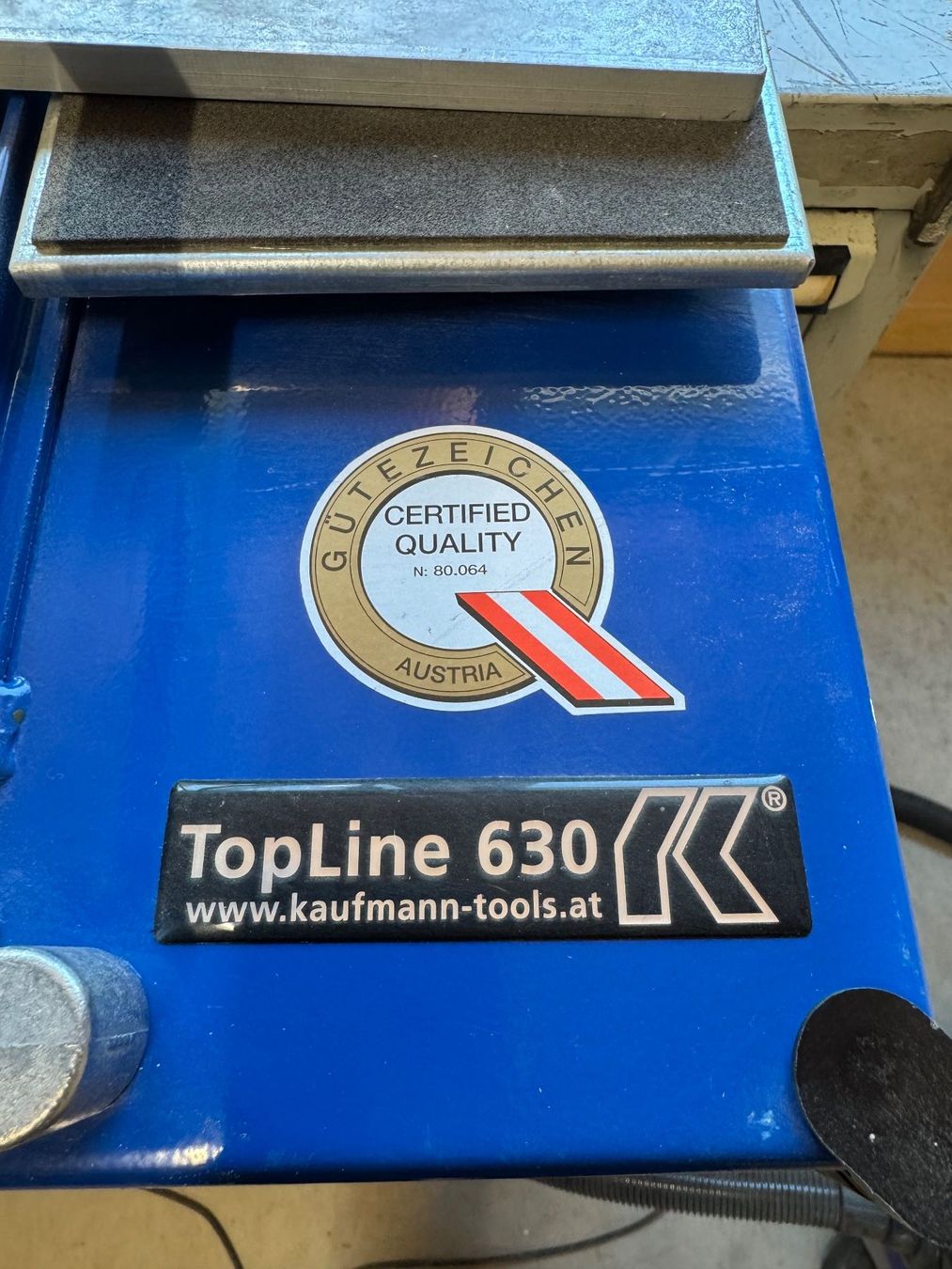 Alle Werkzeuge: Fliessenschneider TOPLINE 630 – Gebraucht aus Willerzell von Milchinger