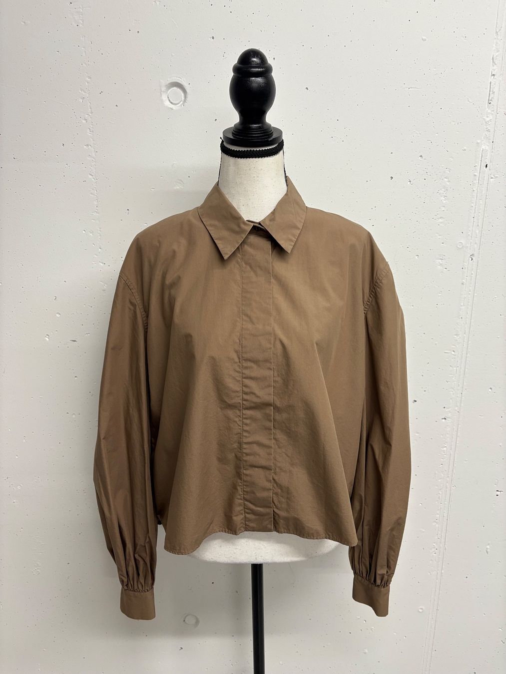 Camicette: Rohe extravagante Bluse 36 braun Baumwolle Kiani langarm – Nuovo (secondo la descrizione) da Regensdorf venduto da secondchancefashion 1